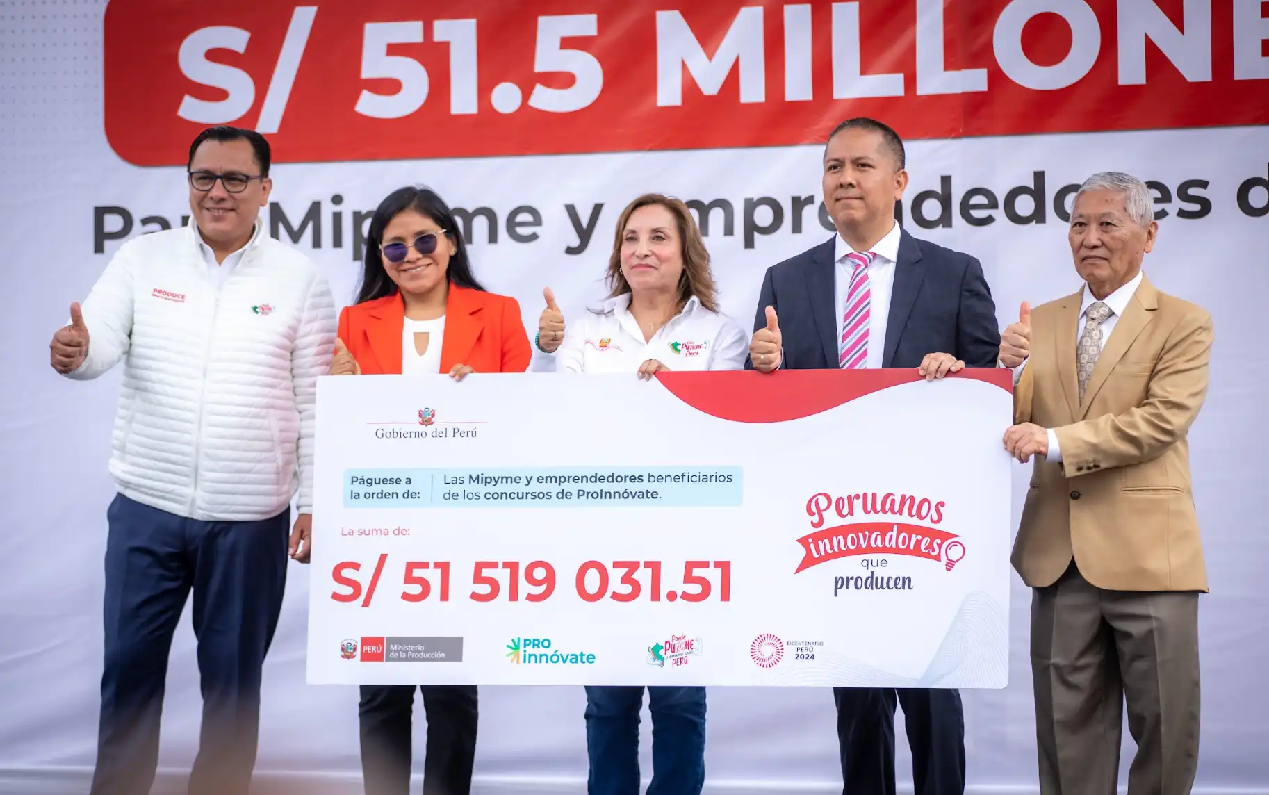 Peruvian Govermment recognition to Sergio Sotelo 